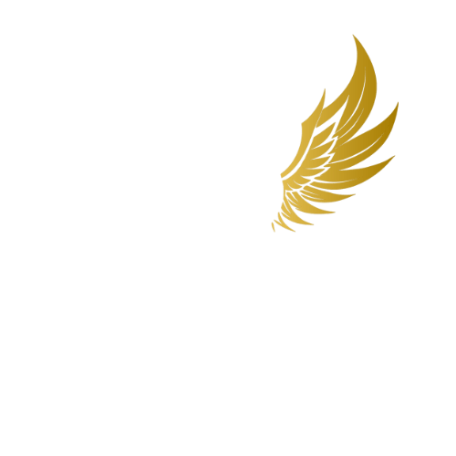 Golden Phoenix Wing Illustration