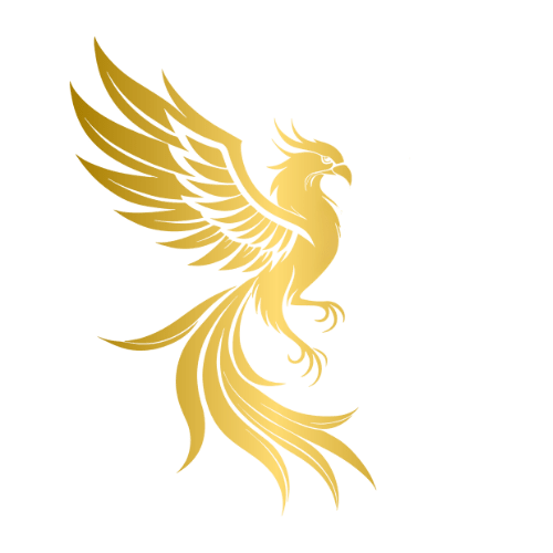 Golden Phoenix Illustration